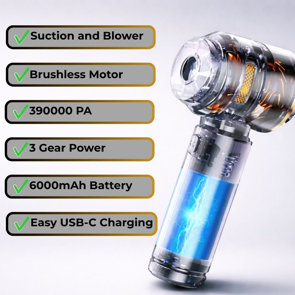 Zentra Truck Portable Vacuum Cleaner